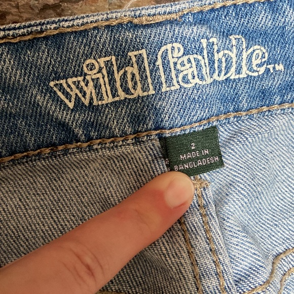 Wild Fable/ Target High Rise Mom Jeans - Picture 3 of 5